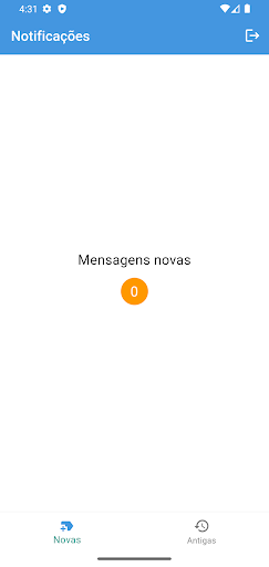 Android application Comunica screenshort