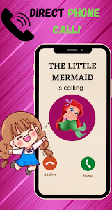 The Little Mermaid Video Call