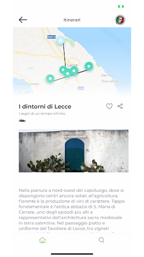 Lecce Guida Verde Touring Screen 3
