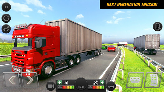 Euro Truck Driving Truck Games screenshots 2