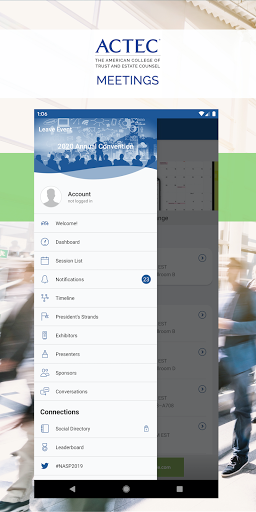 Android application ACTEC Meeting App screenshort