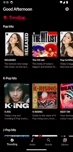 Android application iMusic - Music Player & PiP screenshort