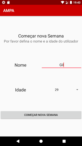 Android application AMPA screenshort