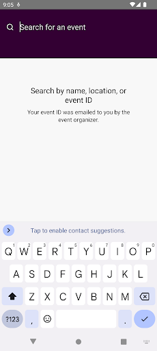 UnboundEd Event Hub Screen 3