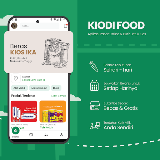 Android application Kiodi Food screenshort
