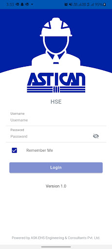 Android application Astican HSE screenshort