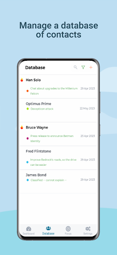Android application SupaPro Edge screenshort