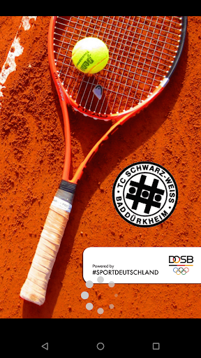 Android application Tennisclub SW Bad Dürkheim screenshort