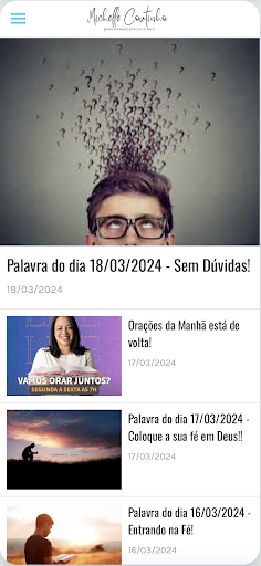 Android application Palavra do dia Coutinho screenshort