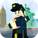 New York City Craft: Blocky NYC Building Game 3D icon