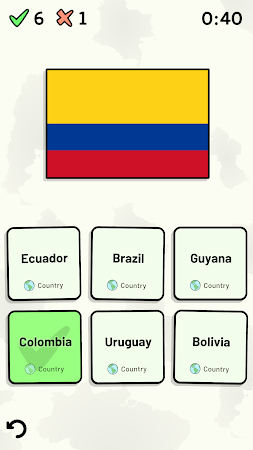 Game screenshot South American Countries Quiz hack