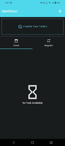 Android application AlertSoon screenshort