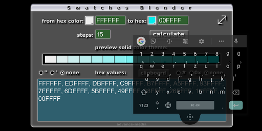Swatches Screen 3