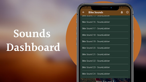 Bike Sounds Screen 2