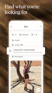 Hinge Dating App: Meet People Screenshot
