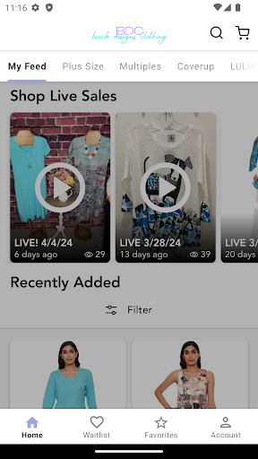 Android application Beach Designs Clothing screenshort