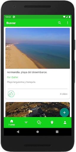 Android application Camper4Fun screenshort
