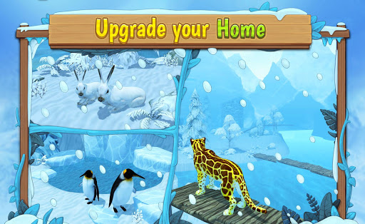 Télécharger Gratuit Snow Leopard Family Sim Online  APK MOD (Astuce) screenshots 6