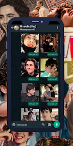 Timothee Chalamet GIF Stickers