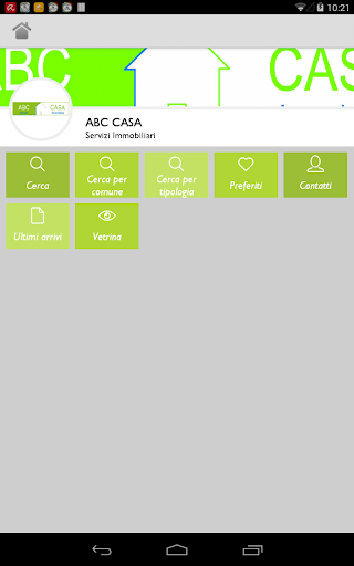 Android application ABC CASA screenshort