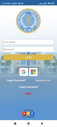 AIMS Screen 2