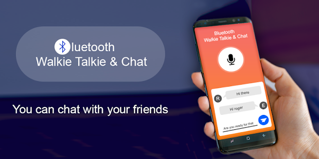 Bluetooth Walkie Talkie & Chat Captura de pantalla