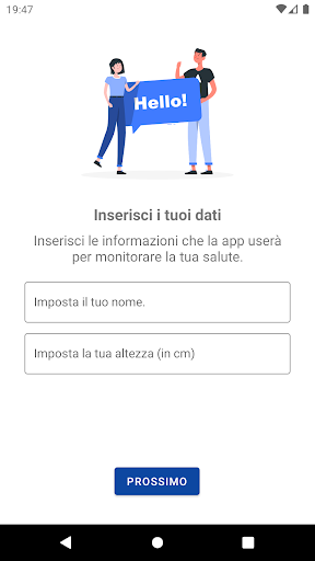 Android application Health Wiser screenshort