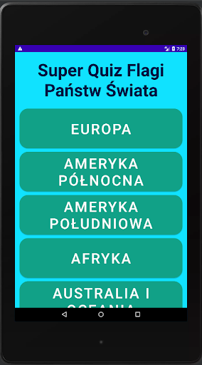 Super Quiz Flagi Państw Świata Screen 3