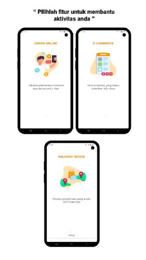 Android application Rajol customer screenshort