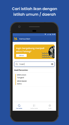 Direktori ikan Screen 2