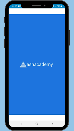 Android application ashacademy.in screenshort