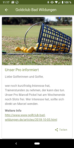 Golfclub Bad Wildungen Screen 3