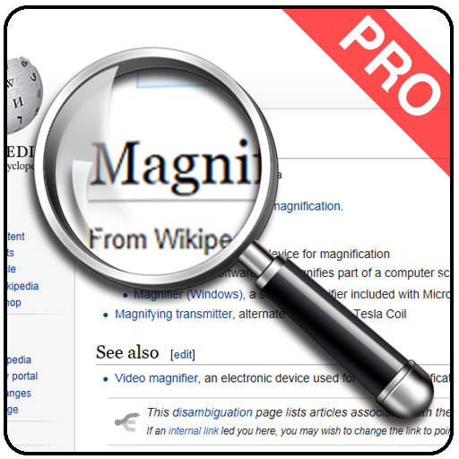Magnifier Pro logo