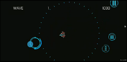 Android application Asteroids Space Defender screenshort