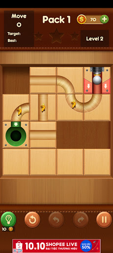 Rolling Ball - Slide Puzzle Screen 3