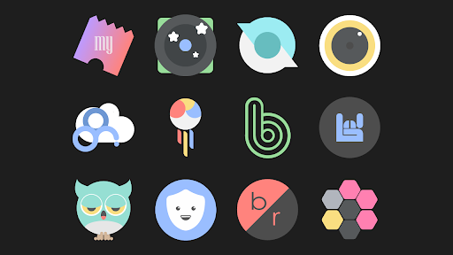Android application MAMBO Icon Pack screenshort