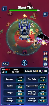 Game screenshot Space Defense: Idle Tower TD apk download