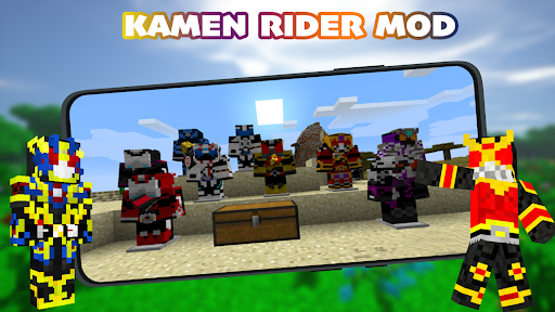 Kamen Rider Mod For MCPE Screen 3