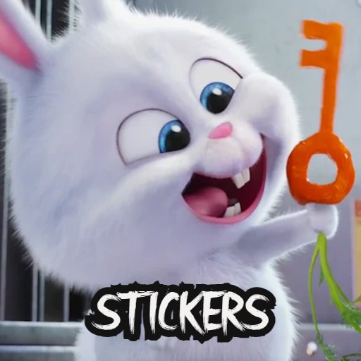 Stickers de snowball WAsticker logo