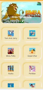 All cartoon videos in one app