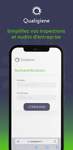 Android application Qualigiène Contrôle Qualité screenshort