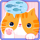 Cute Kitty Theme Pink Cartoon icon
