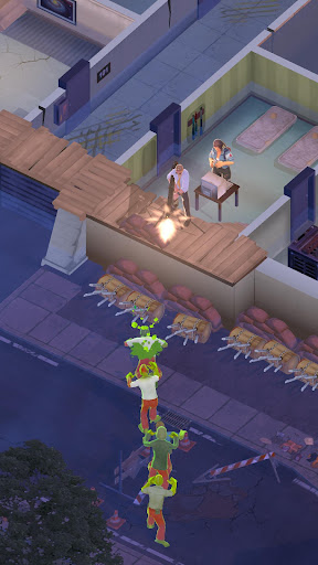 Android application Idle Fortress: Zombie Survival screenshort