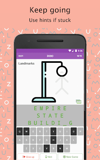 Hangman: Smart TVs, Phones Screen 3