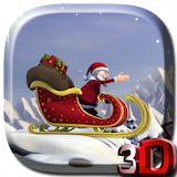 Funny Santa 3D Live Wallpaper icon