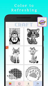 Cross Stitch Craft Pixel Art