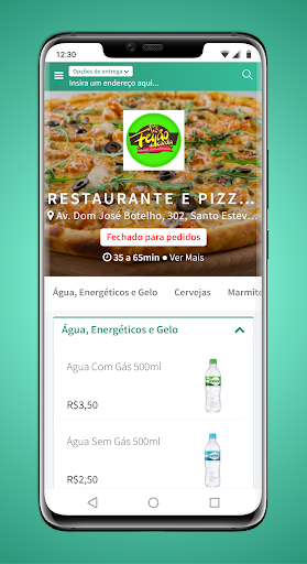 Android application Feijão de Corda Sto Estevão BA screenshort