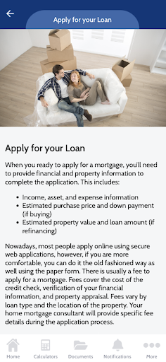 Blevins Home Mortgage Screen 3