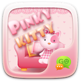 GO SMS PRO PINK KITTY THEME icon
