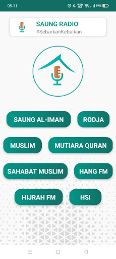 Saung Radio Screen 2